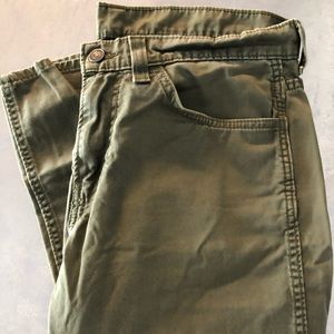 Levi’s 511 Green Denim Jeans